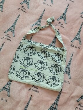 Freda Salvador Cream Floral Knot-Handle Kids Tote
